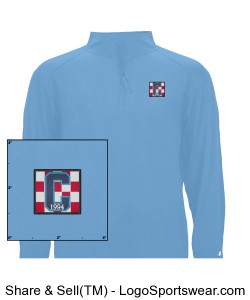 Class of 94 Logo Pullover Blue Design Zoom